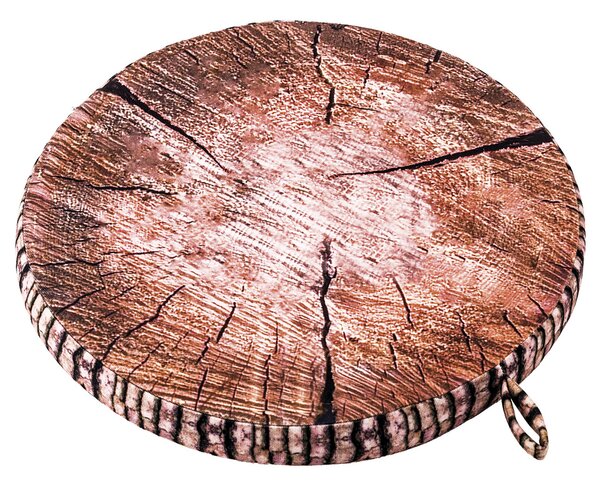 Sedák Drevo hnedá, 40 cm