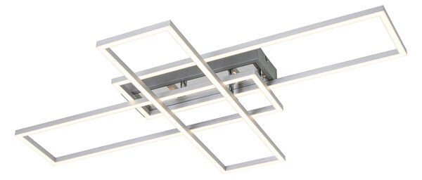 STROPNÉ LED SVIETIDLO, 82,5/55/8 cm Novel - Interiérové svietidlá