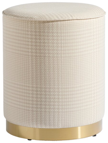 TABURETKA, textil, kompozitné drevo, 35/44/35 cm MID.YOU - Online Only drobný nábytok, Online Only