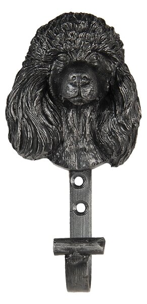 Kovový nástenný háčik Pes - 7 * 4 * 13 cm - Clayre & Eef