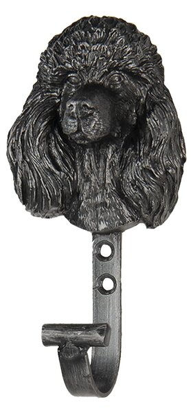 Kovový nástenný háčik Pes - 7 * 4 * 13 cm - Clayre & Eef