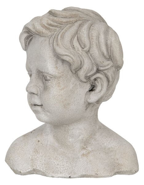 Socha hlavy dieťaťa - 16*12*19 cm - Clayre & Eef
