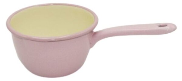 Ružový smaltovaný rajnicu Pink dot - Ø14 * 9cm - 1L - Münder Email