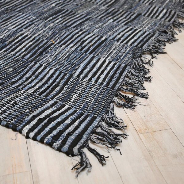 Modrý bavlnený koberec Formia Denim- 160 * 230cm - Collectione
