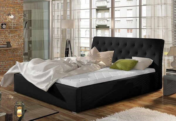 Manželská posteľ NEAPOL + rošt, 200x200, soft 11