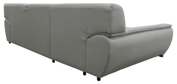 ROHOVÁ SEDAČKA, textil, svetlosivá MID.YOU - Sedačky, Online Only