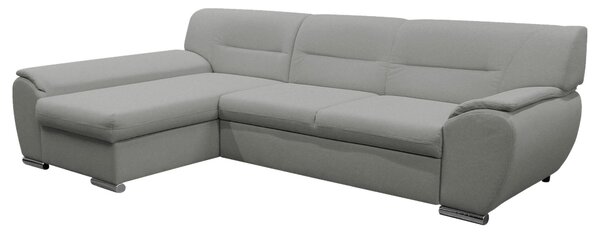 ROHOVÁ SEDAČKA, textil, svetlosivá MID.YOU - Sedačky, Online Only
