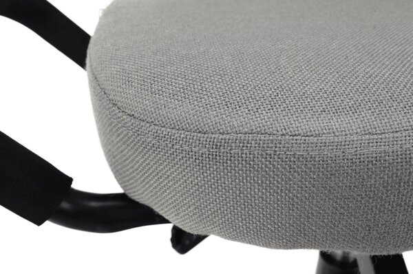 KONDELA Ergonomická kľakačka, sivohnedá Taupe/čierna, RUFUS