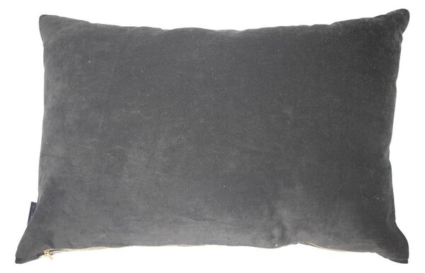 Veľký zamatový vankúš rozkvitnuté kvety 9 - 40*60*15cm - Mars & More