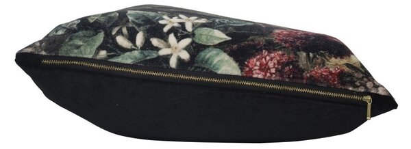 Zamatový vankúš rozkvitnuté kvety Flowers 3 - 45 * 45 * 15cm - Mars & More