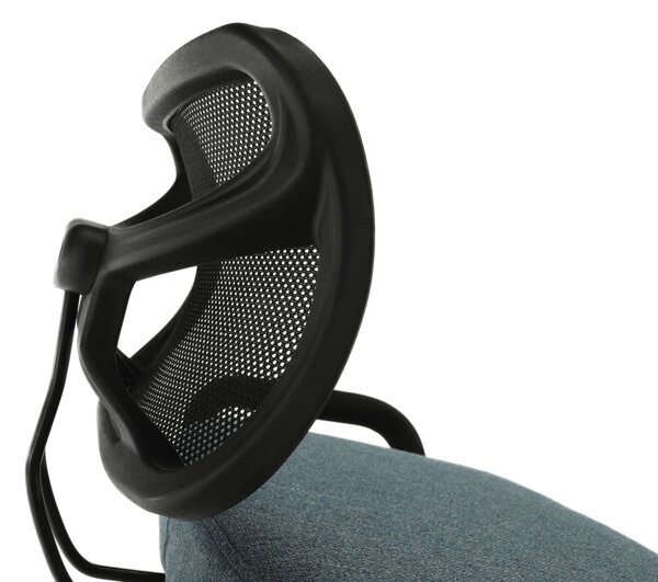 KONDELA Ergonomická kľakačka, sivá/čierna, RUFUS