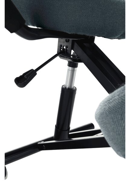 KONDELA Ergonomická kľakačka, sivá/čierna, RUFUS
