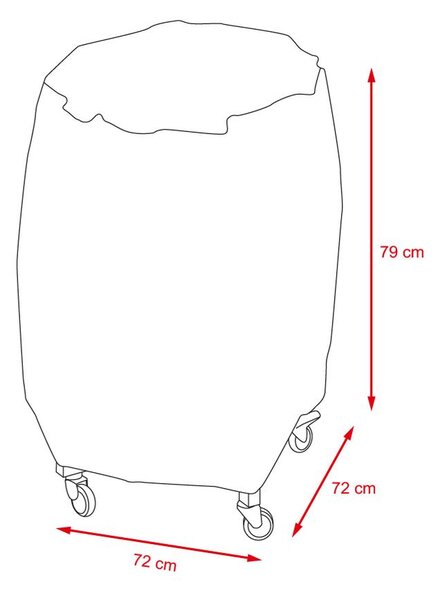 Ochranná plachta na Gril KAMADO 46 cm
