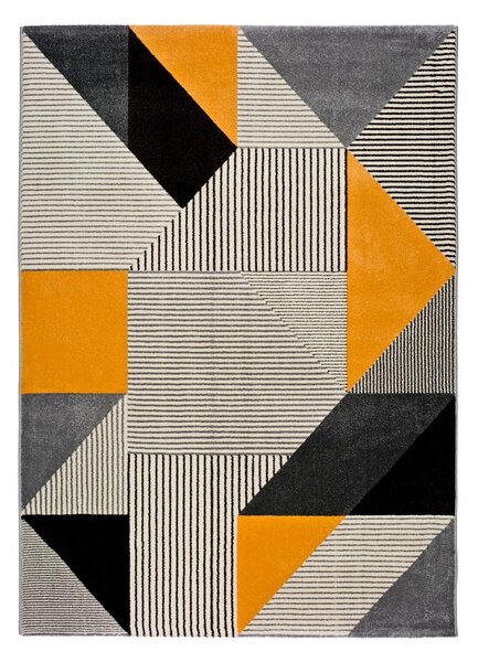 Oranžovo-sivý koberec Universal Gladys Duro, 160 × 230 cm
