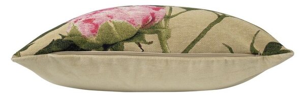 Gobelínový vankúš s kvetmi ruže Rose I - 45 * 15 * 45cm - Mars & More