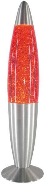 Rabalux 4116 Glitter Mini Lávová lampa, červená