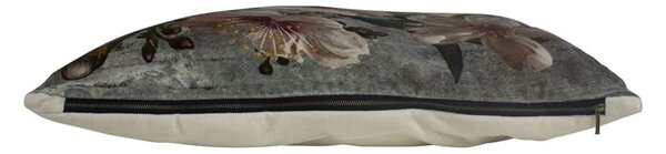 Veľký zamatový vankúš očarujúce kvet - 40 * 60 * 15cm - Mars & More