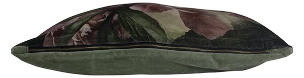 Veliký zamatový vankúš očarujúce motýľ na pivonke - 40 * 60 * 15cm - Mars & More
