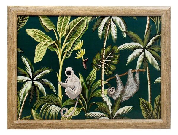 Podnos na nohy Jungle Black - 43 * 33 * 7cm - Mars & More