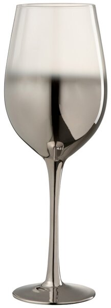Pohárik na víno Silver Glass - Ø 9 * 26 cm - J-Line by Jolipa