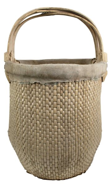 Oválny pletený vŕbový košík 50cm - 43 * 40 * 60cm - Mars & More