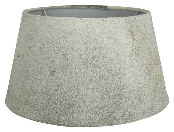 Kožené šedé tienidlo Taurus - 50 * 40 * 26cm - Mars & More