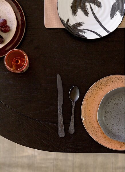 HKLIVING Set 3ks granitový príbor Matt - 24,5cm - HKLIVING
