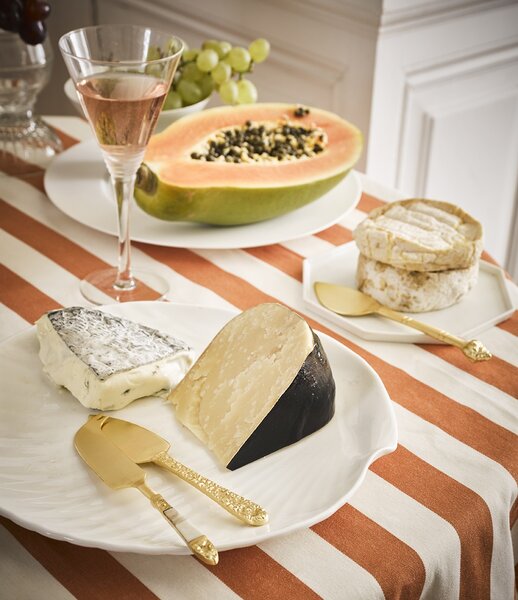 Set 3ks zlaté nože na syry v darčekovej krabičke Cheese - HKLIVING