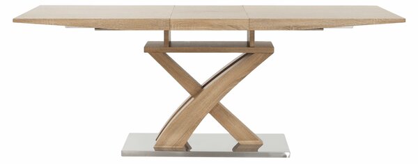KONDELA Jedálenský stôl, dub, 160-200x90 cm, BONET NEW TYP 2