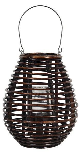 Prírodné závesná lampáš Eudo - Ø 29 * 35 cm - Clayre & Eef