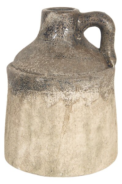 Keramický dekoračné džbán v retro štýle Village - Ø 14 * 20 cm - Clayre & Eef
