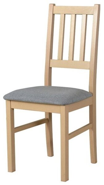 Jedálenská stolička BOLS 4 dub sonoma/svetlosivá
