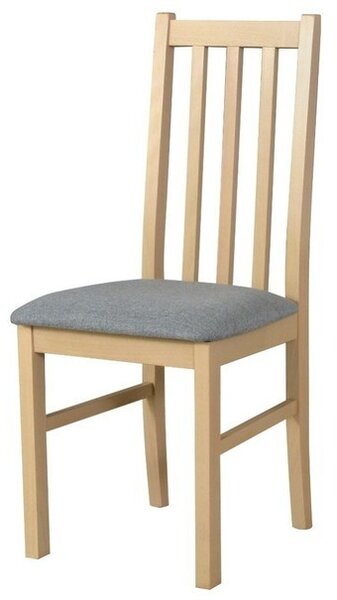 Jedálenská stolička BOLS 10 dub sonoma/svetlosivá