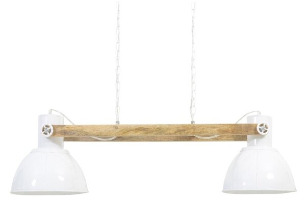 Závesné svetlo Elay 2 lampy biele - 110 * 30 * 30 cm - Light & Living