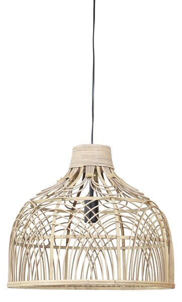 Prírodné ratanové závesné svetlo Pocita - Ø 48*43cm - Light & Living