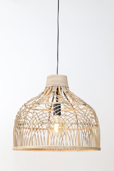 Prírodné ratanové závesné svetlo Pocita - Ø 48*43cm - Light & Living