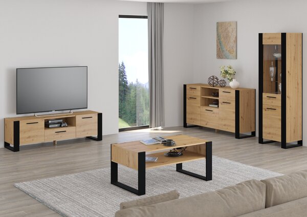 TV stolík NUKA 200 | dub artisan