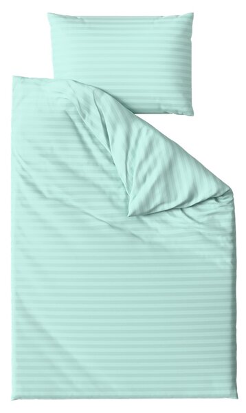 Hotelové obliečky z mikrovlákna JASMINE mentolové - prúžok 2 cm Rozmer obliečky: 70 x 90 cm | 140 x 200 cm