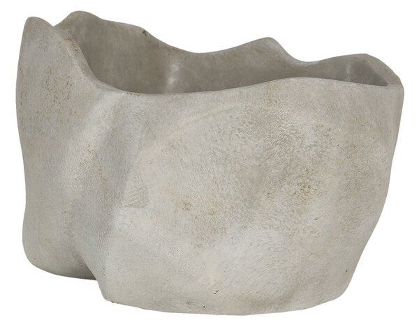 Kvetináč v dizajne nedokončenej sochy hlavy - 21 * 19 * 14 cm - Clayre & Eef