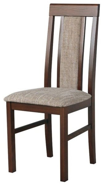 Jedálenská stolička NILA 2 orech/hnedá