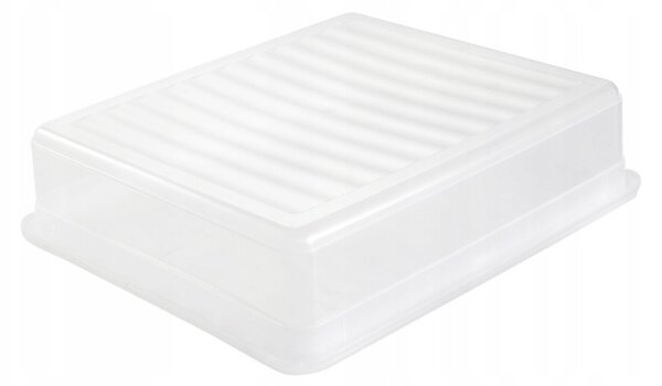 Keeeper Úložný box s vekom (má 2 funkcie) BEA Clearbox 1,7L, 19,5 x 16,5 x 8,5 cm