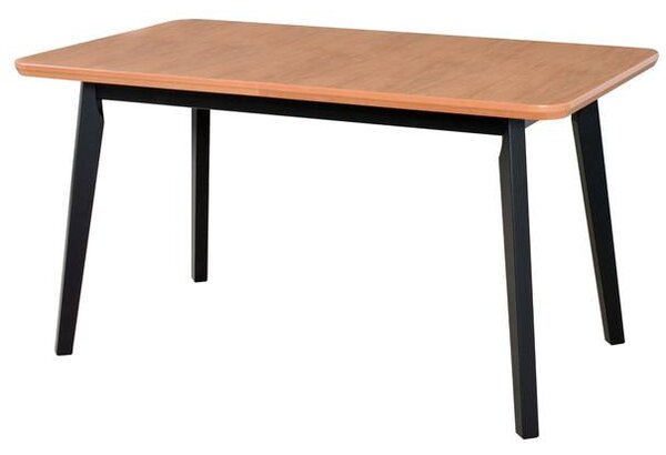 Jedálenský stôl NORWEG 7 dub/čierna
