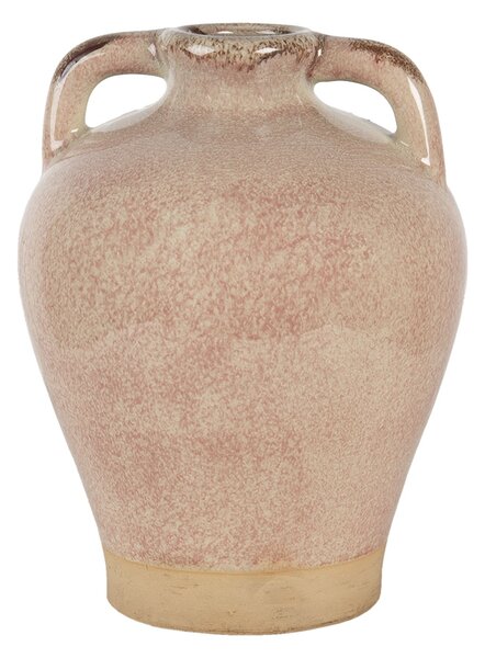 Staroružová antická váza Antik - Ø 19 * 25 cm - Clayre & Eef