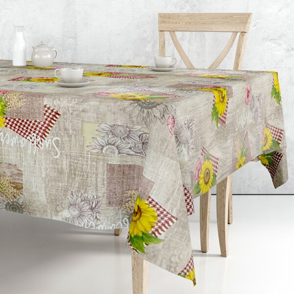 Obrus ​​PVC M-199A - Slnečnica - Role 140cm x 20m