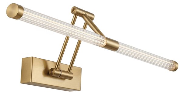 Toolight Toolight, LED nástenné svietidlo 60cm, 13W, 4000K, 1000lm, APP1900-1W, zlatá matná, OSW-66055