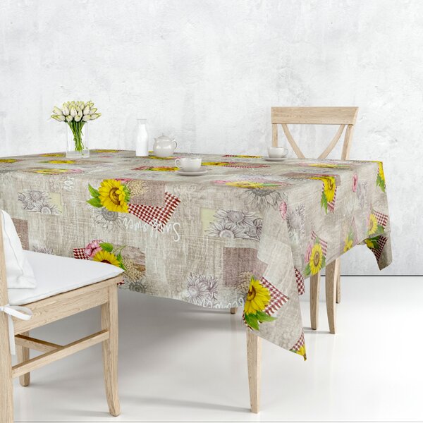 Obrus ​​PVC M-199A - Slnečnica - Role 140cm x 20m