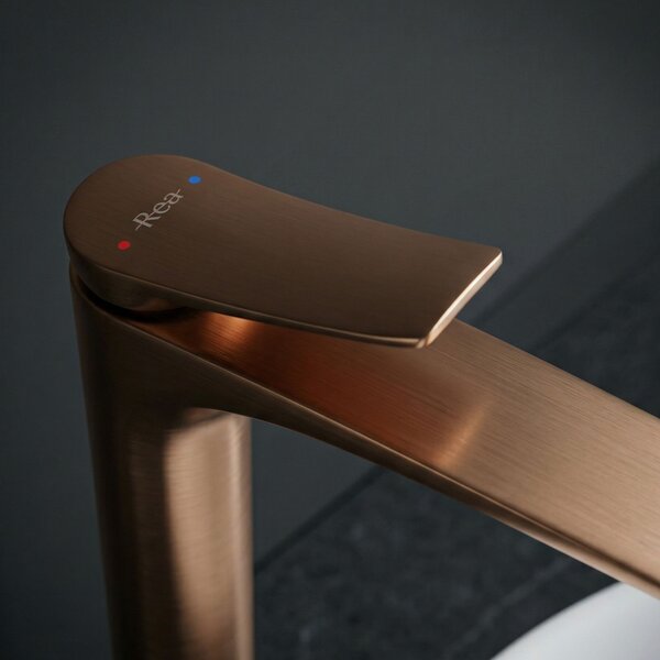 Umývadlová batéria PREMIUM REA Vision Brush Copper High