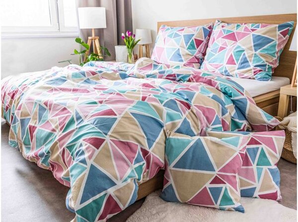 Jahu Posteľné obliečky 3dielne Dita 140x200 + 70x90 + povláček 40x40 cm