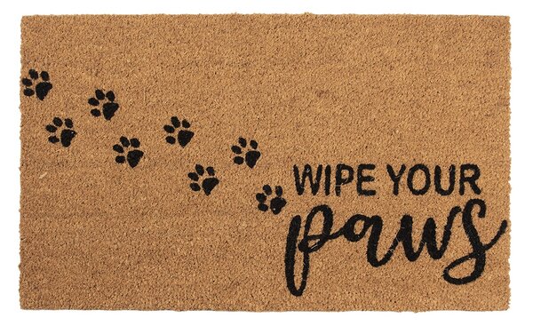 Kokosová rohožka Paws - 75*45*1 cm - Clayre & Eef