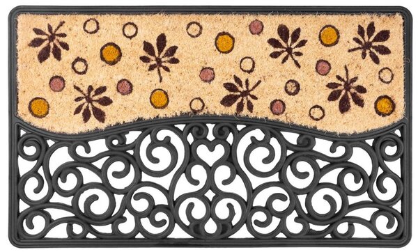 Rohozka MagicHome RCP 129, Oldstyle, 45x75 cm, guma